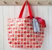 Large Vintage Apple Shopping Bag