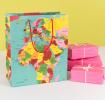 Large World Map Gift Bag