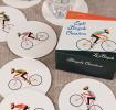 Le Bicycle Coasters (set Of 8)