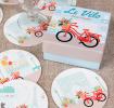 Le Velo Coasters (set Of 8)