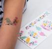 Love Birds Temporary Tattoos