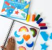 Magic Rainbow Sponge Painting Set