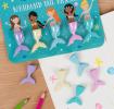 Mermaid Tail Erasers (set Of 5)