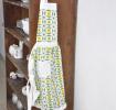 Mid Century Floral Cotton Apron