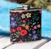 Midnight Garden Hip Flask
