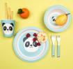 Miko The Panda Bamboo Tableware (set Of 5)