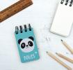 Mini Panda Spiral Notebook