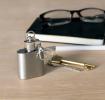 Modern Man Keyring Hip Flask