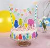 Monsters Of The World Cake Bunting Kit