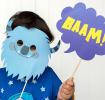 Monsters Of The World Photo Booth Props