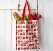 Vintage Apple Shopping Bag