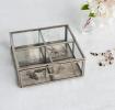 Brass Jewellery Box In Silver