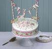 Paisley Rose Cake Bunting Set