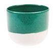 Sea Green Dipped Tea Light Holder