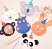 Party Animal Face Masks (pack Of 6)