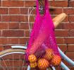 Pink Organic Cotton Net Bag