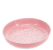 enamel trinket dish in pink