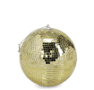 Hanging disco ball (15cm) - Gold