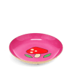 Pink trinket dish with mushroom design