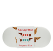 Sausage dog patterned sunglasses case 