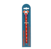 Dog-themed erasable ink pen with paw-print barrel and playful dog topper.