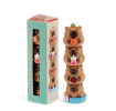 Capybara-themed three-colour highlighter pen with stacked capybara and retail packaging.