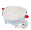 Colander bowl with flip drain basket