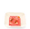 Rectangular trinket tray featuring a pink matchbox illustration with tigers and hearts.