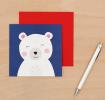 Polar Bear Animal Friend Card