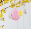 Polka Dot Easter Egg Decoration