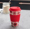 Poppy Bamboo Travel Mug