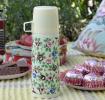 Rambling Rose Flask And Cup