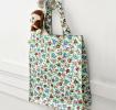 Rambling Rose Oilcloth Shopping Bag