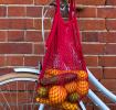 Red Organic Cotton Net Bag