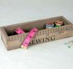 Rustic Craft Sewing Box