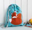 Rusty The Fox Drawstring Bag