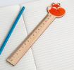 Rusty The Fox Wooden Ruler