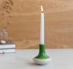 Sage Green Dipped Candle Holder