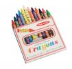 Set Of 12 Colourful Crayons