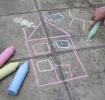 Set Of 4 Giant Playground Chalks