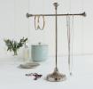 Mathilde Silvered Brass Jewellery Stand