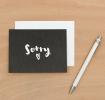 Sorry Card