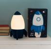 Space Age Rocket Night Light