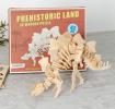 Stegosaurus 3d Wooden Puzzle