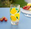 Summer Lemons Drinking Glass