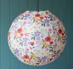 Summer Meadow Paper Lampshade