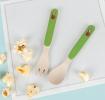 Teddy The Tiger Bamboo Cutlery