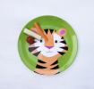 Tiger Melamine Plate