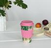Tropical Palm Bamboo Travel Mug
