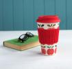 Vintage Apple Bamboo Travel Mug
